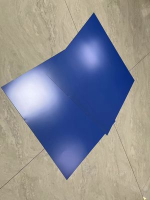 Aluminum Blue Thermal CTP Plate Maximum Coil 1350mm Printing Industry