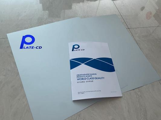 Bảng in không quá trình CTP Bảng không phát triển 0.15mm / 0.30mm Độ dày 1350 MM Chiều rộng cuộn tối đa